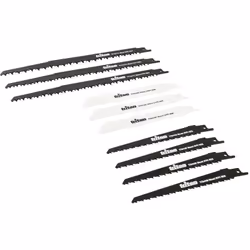 Pratico set di lame che comprende le lame più comunemente utilizzate. Per tagliare legno e metallo. Comprende 3 lame TT922AF, ...