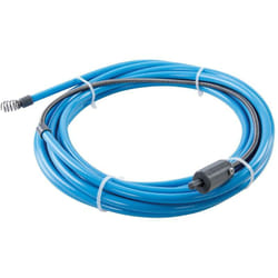 Silverline - Sonda spirale per pulizia tubi azionata da trapano 6 mm x 7 m