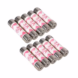 Fusibili di ricambio per proteggere circuiti elettrici. Lunghezza 25,4 mm, 6,3 mm. Certificato ASTA. Conforme alla BS1362. 3 ...