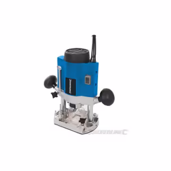 Fresatrice 1020 W Profondità di immersione 40 mm, scala di profondità e fermo profondità. Fermo torretta con regolazione alte ...