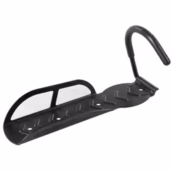 Gancio in acciaio pressato a sollecitazione severa. Utile a conservare ad appendere le bici a parete per risparmiare spazio.  ...