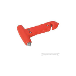 Silverline - Martello di emergenza con manico solido e tagliacintura 150 mm