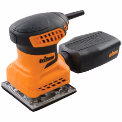 Potente levigatrice orbitale da 200 W con base di levigatura per fogli da 1/4. Ideale per attività di finitura su un’ampia ga ...