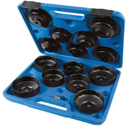 Set di chiavi per filtri dell'olio, 15 p.zi 65 - 93 mm