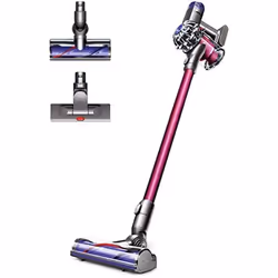 Dyson V6 Absolute + Aspirapolvere a bastone 2 in 1 Batteria Secco Senza sacchetto Rosa, Viola, Argento