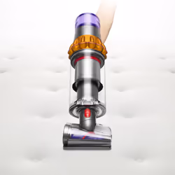 Dyson V15 Detect Absolute Aspirapolvere a bastone 2 in 1 Batteria Secco Senza sacchetto Nichel, Acciaio inox, Giallo - Vista aggiuntiva 4