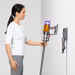 Dyson V12 Detect Slim Absolute Aspirapolvere a bastone 2 in 1 Batteria Secco Senza sacchetto Nichel, Giallo - Vista aggiuntiva 6