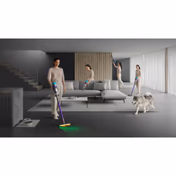 Dyson Gen5 Detect Aspirapolvere a bastone 2 in 1 Batteria Secco HEPA Senza sacchetto Viola - Vista aggiuntiva 8