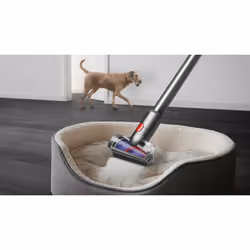 Dyson V15 Detect Fluffy Aspirapolvere a bastone 2 in 1 Batteria Secco Senza sacchetto Blu, Nichel - Vista aggiuntiva 4