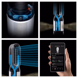 Dyson Purifier Hot+Cool 27 m² 61,4 dB Bianco