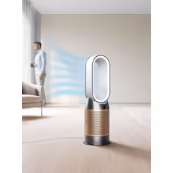 Dyson Purifier Hot+Cool HP2 De-Nox 27 m² 63 dB Oro, Bianco - Vista aggiuntiva 4