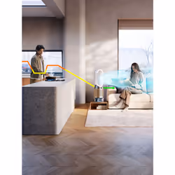 Dyson Purifier Humidify + Cool De-Nox 62,4 dB 45 W Oro, Bianco - Vista aggiuntiva 3