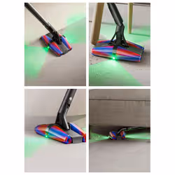 Dyson PencilVac Fluffycones Aspirapolvere elettrica Batteria Secco Senza sacchetto 0,8 L Nero, Grigio - Vista aggiuntiva 2
