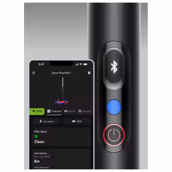 Dyson PencilVac Fluffycones Aspirapolvere elettrica Batteria Secco Senza sacchetto 0,8 L Nero, Grigio - Vista aggiuntiva 7