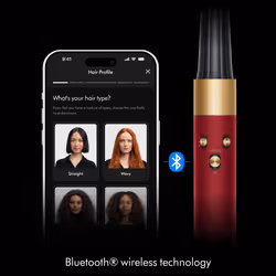 Dyson Airwrap i.d. Red Velvet and Gold Mossi e Ricci - Vista aggiuntiva 4