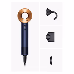 Dyson Supersonic asciuga capelli 1600 W Blu, Rame