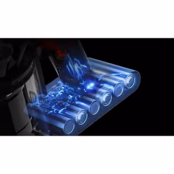 Dyson 586120-01 aspirapolvere senza filo Grigio, Rosso, Viola Senza sacchetto - Vista aggiuntiva 8