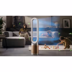 Dyson Find+Follow Purifier Cool PC3 27 m² 61,5 dB Bianco, Oro - Vista aggiuntiva 3