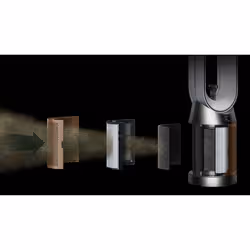 Dyson Find+Follow Purifier Cool PC3 27 m² 61,5 dB Bianco, Oro - Vista aggiuntiva 4