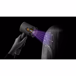 Dyson Supersonic Nural Straight + Wavy asciuga capelli 1600 W Oro, Rosso - Vista aggiuntiva 3
