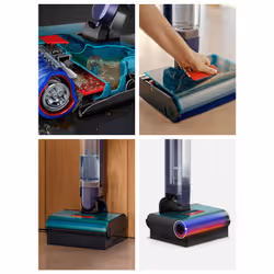 Dyson Clean+Wash Hygiene Scopa elettrica Batteria Secco e bagnato Senza sacchetto Blu, Rame - Vista aggiuntiva 6