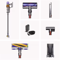 Dyson V12 Detect Slim Absolute Aspirapolvere elettrica Batteria Secco Senza sacchetto Nero, Viola, Bronzo, Giallo - Vista aggiuntiva 2