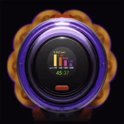 Dyson V12 Detect Slim Absolute Aspirapolvere elettrica Batteria Secco Senza sacchetto Nero, Viola, Bronzo, Giallo - Vista aggiuntiva 4