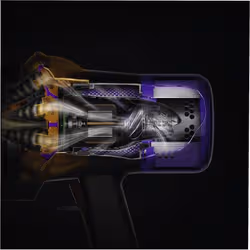 Dyson V12 Detect Slim Absolute Aspirapolvere elettrica Batteria Secco Senza sacchetto Nero, Viola, Bronzo, Giallo - Vista aggiuntiva 7