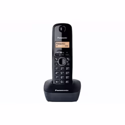 Panasonic KX-TG1611FRH telefono Telefono DECT Identificatore di chiamata Nero