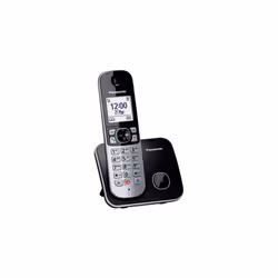 Panasonic KX-TG6852JTB telefono Telefono DECT Identificatore di chiamata Nero, Grigio - Vista aggiuntiva 4
