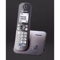 Panasonic KX-TG6811 Telefono DECT Identificatore di chiamata Nero - Vista aggiuntiva 2