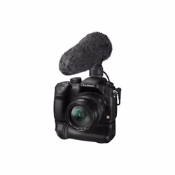 Panasonic DMW-MS2E microfono Nero Microfono per fotocamera digitale - Vista aggiuntiva 4