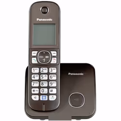Panasonic KX-TG6811GA telefono Telefono DECT Identificatore di chiamata Marrone - Vista aggiuntiva 3