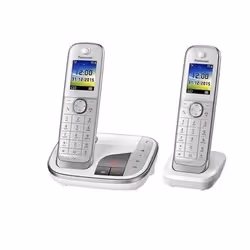Panasonic KX-TGJ322, Telefono DECT, Telefono con vivavoce, 250 voci, Identificatore di chiamata, Short Message Service (SMS), ...