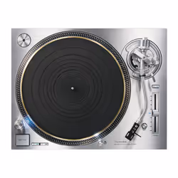 Technics SL-1200G, Giradischi a trasmissione diretta, Manuale, Nero, Argento, Alluminio, Ottone, 33 1/3,45,78 Giri/min