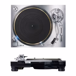Technics SL-1200G piatto audio Giradischi a trasmissione diretta Nero, Argento Manuale