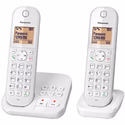 Panasonic KX-TGC422FRW telefono Telefono DECT Identificatore di chiamata Bianco - Vista aggiuntiva 2