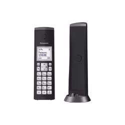 Panasonic KX-TGK210JTB telefono Telefono DECT Identificatore di chiamata Nero - Vista aggiuntiva 6