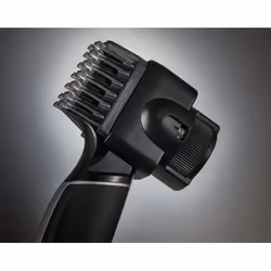 Panasonic ER-GD50, Regolabarba, Lama verticale, Pettine accessorio, 20 step taglio, Lavabile, Nero/Silver - Vista aggiuntiva 4