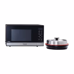 Panasonic NN-GD38HSSUG forno a microonde Nero, Acciaio spazzolato Microonde con grill Superficie piana 23 L 1000 W - Vista aggiuntiva 6