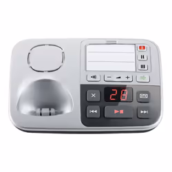 Panasonic KX-TGE520GS telefono Telefono DECT Identificatore di chiamata Nero, Argento - Vista aggiuntiva 4