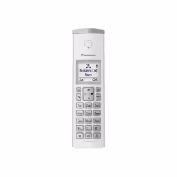Panasonic KX-TGK212SP Telefono DECT Identificatore di chiamata Argento, Bianco - Vista aggiuntiva 5