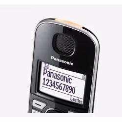Panasonic KX-TGE510GS telefono Telefono DECT Identificatore di chiamata Nero, Argento - Vista aggiuntiva 6