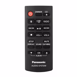 Panasonic SC-PM254EG-S set audio da casa Microsistema audio per la casa Argento