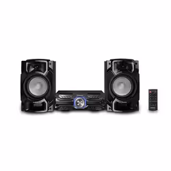 Panasonic SC-AKX520, Mini impianto audio domestico, Nero, 650 W, 2-vie, 20 cm, 6 cm
