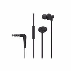 Panasonic RP-TCM130E-K, Cablato, 20 - 20000 Hz, Musica e Chiamate, 13 g, Auricolare, Nero