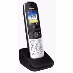 Panasonic KX-TGH710 Telefono DECT Identificatore di chiamata Nero, Argento - Vista aggiuntiva 5