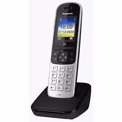 Panasonic KX-TGH710 Telefono DECT Identificatore di chiamata Nero, Argento - Vista aggiuntiva 6