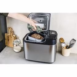 Panasonic SD-YR2550SXE macchina per il pane 550 W Nero, Argento - Vista aggiuntiva 7