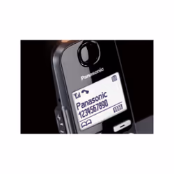 Panasonic KX-TGE250 Telefono DECT Identificatore di chiamata Nero - Vista aggiuntiva 4